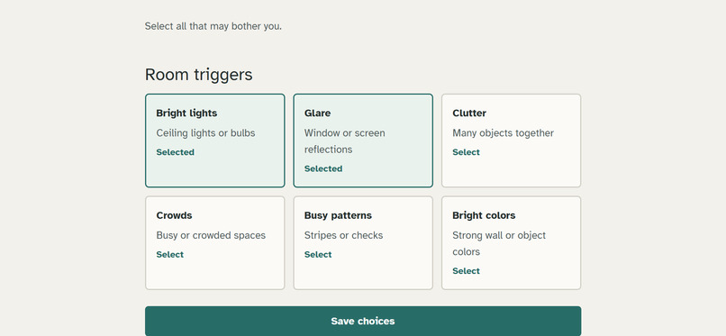 Sensory-Safe – screenshot 4