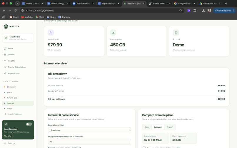 WATTCH – screenshot 2
