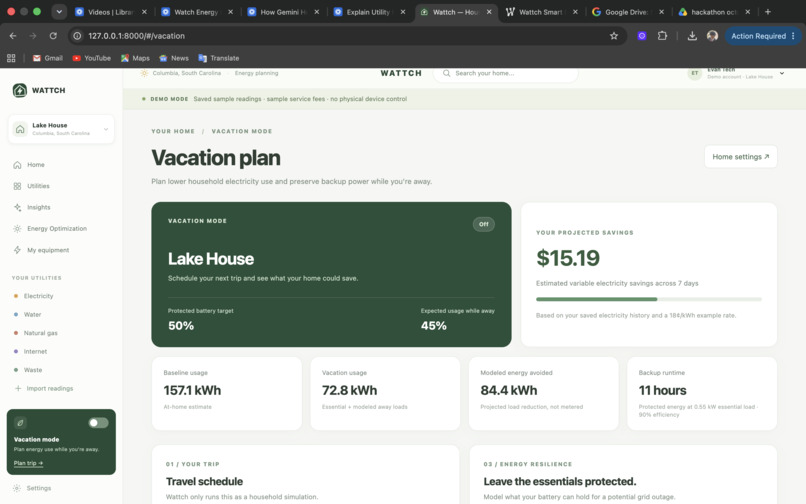 WATTCH – screenshot 4