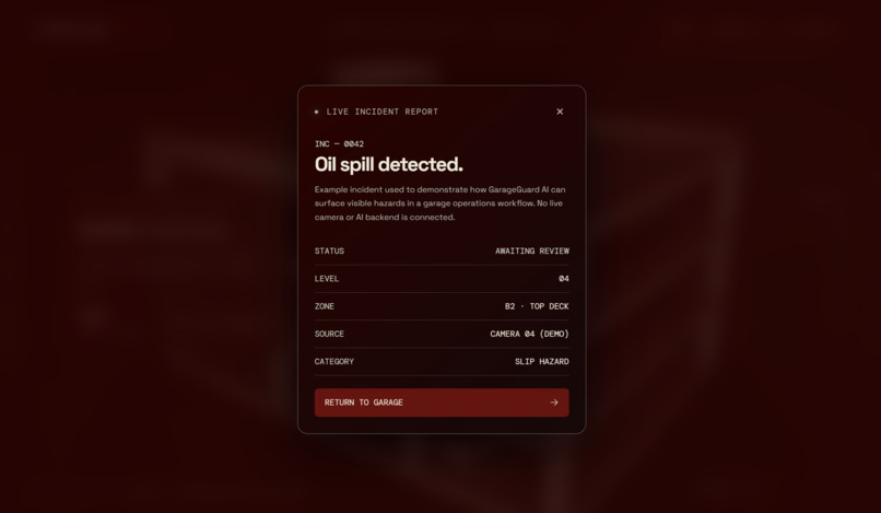 GarageGuard – screenshot 2