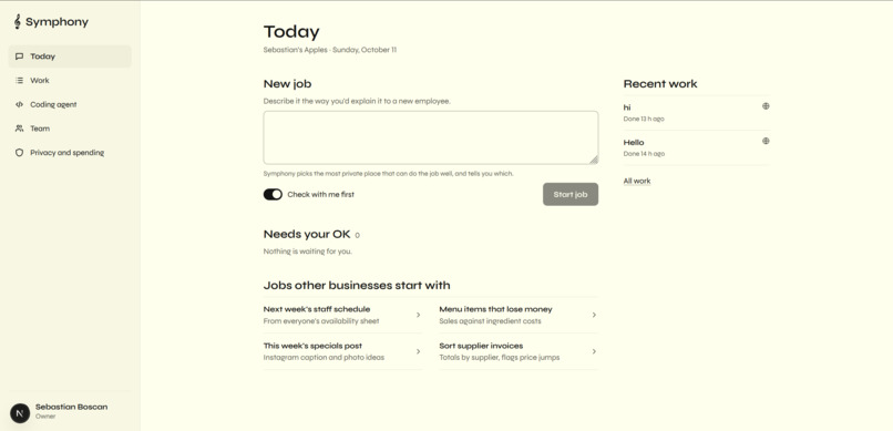 Symphony – screenshot 4