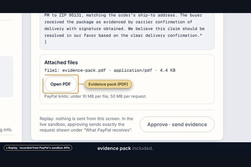 Dispute Defender – screenshot 2
