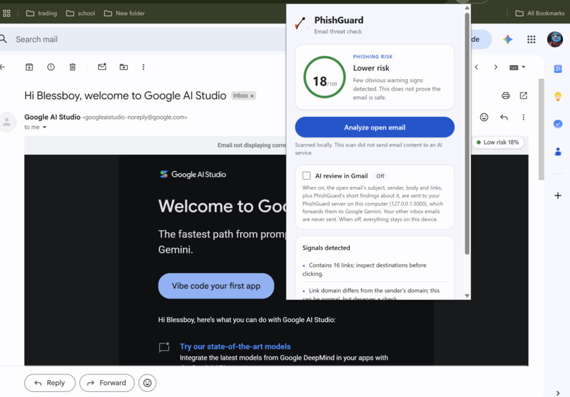PhishGuard – screenshot 3