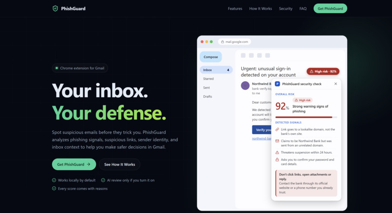 PhishGuard – screenshot 4