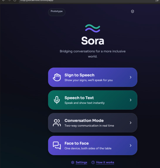 Sora – screenshot 1