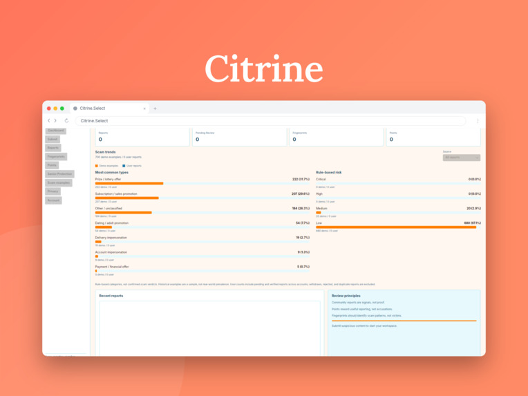 Citrine – screenshot 2