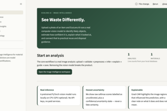 EcoLens AI — Intelligent Material Awareness