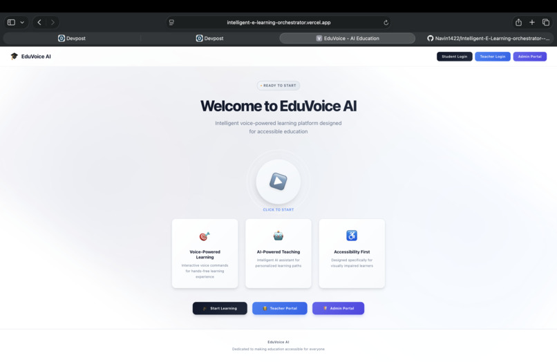 EduVoice – screenshot 1
