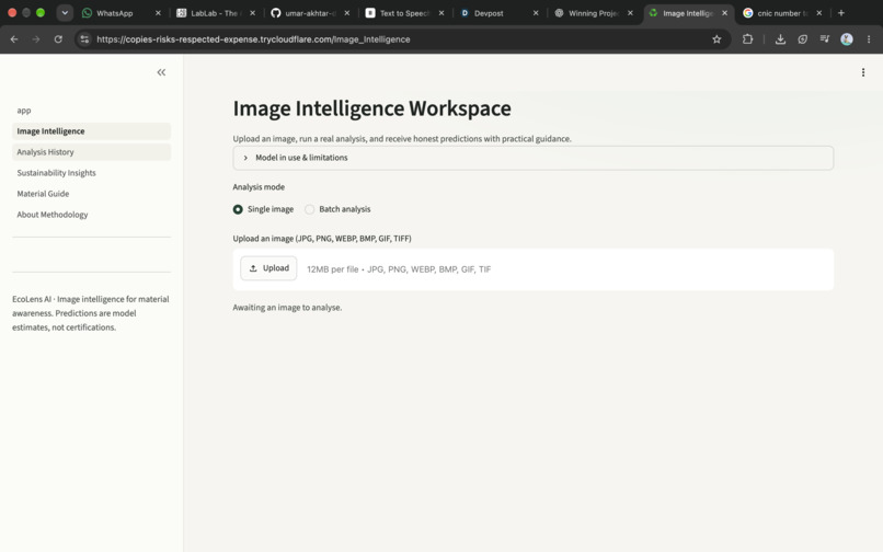 EcoLens AI — Intelligent Material Awareness – screenshot 5