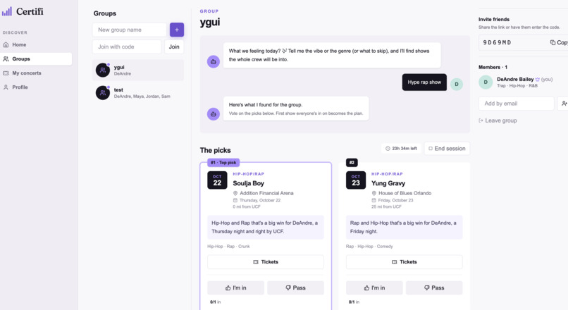 Certifi – screenshot 2