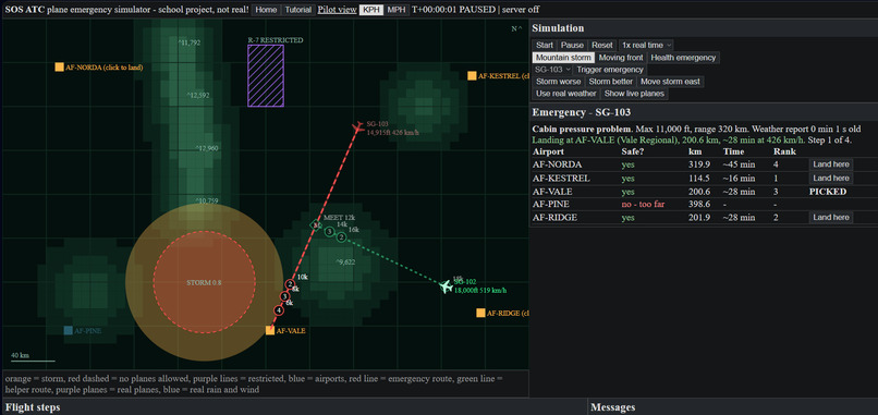 SOS ATC – screenshot 1