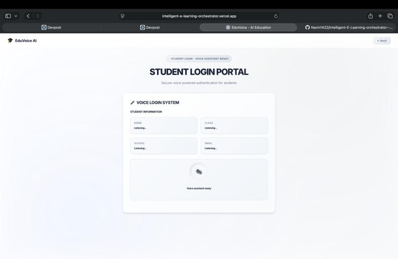 EduVoice – screenshot 2