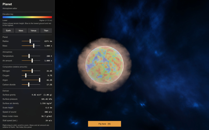 Planetary Simulation – screenshot 2
