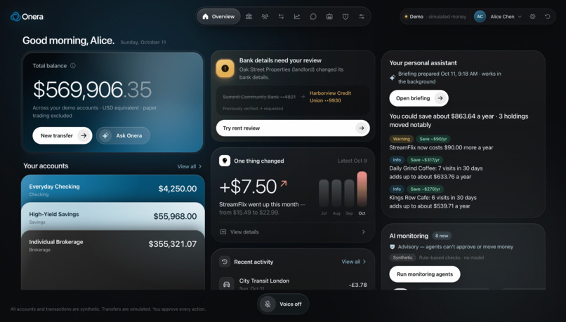Onera – screenshot 1