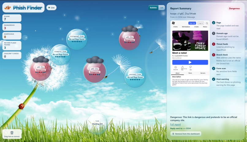 Phish Finder – screenshot 1