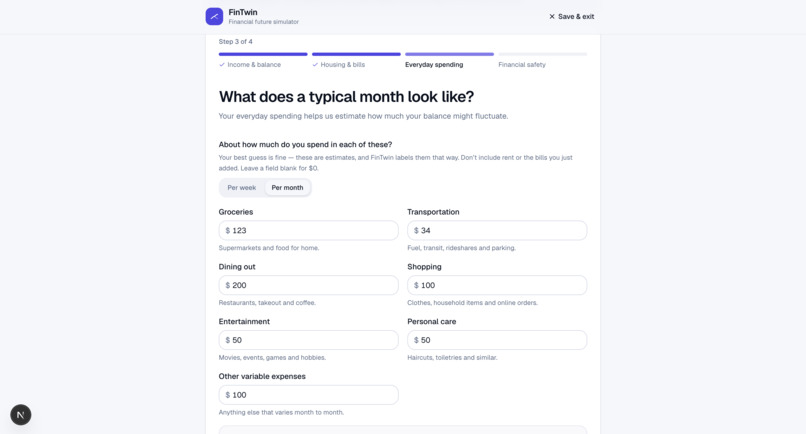 FinTwin – screenshot 9