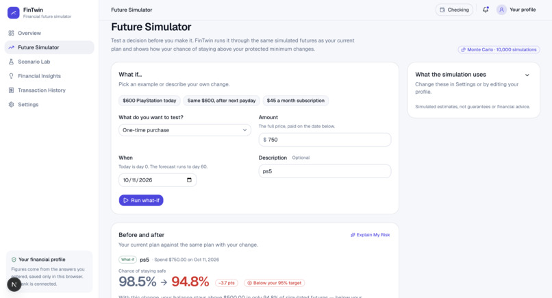 FinTwin – screenshot 12