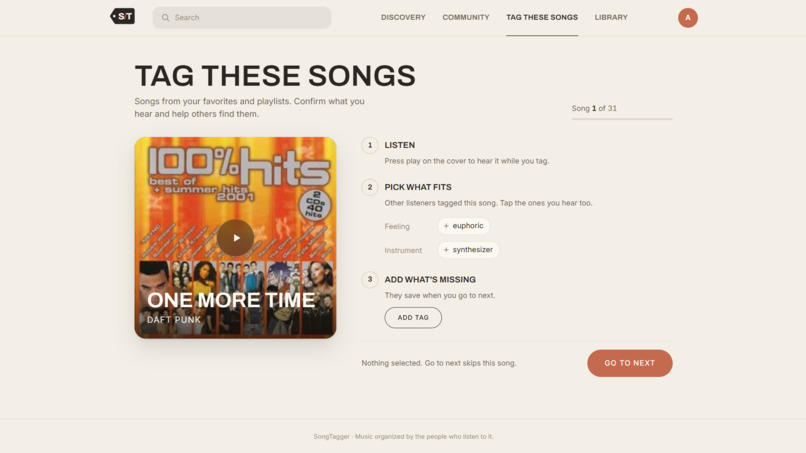 SongTagger – screenshot 4
