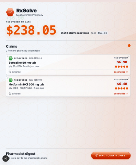 RxSolve – screenshot 3