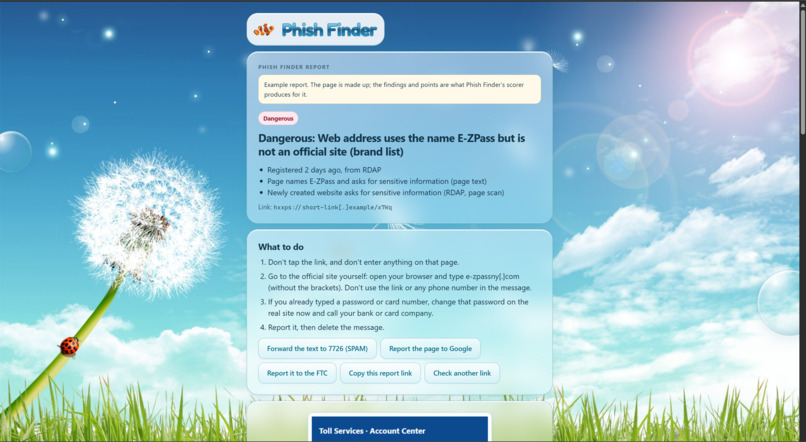 Phish Finder – screenshot 3
