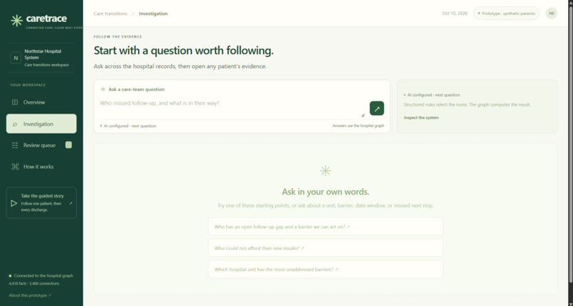 CareTrace – screenshot 2
