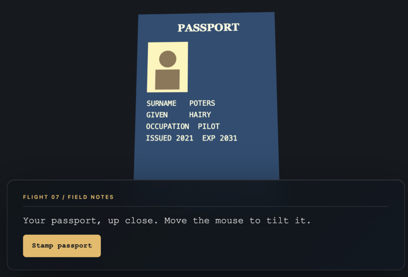 Flight 07 – screenshot 1