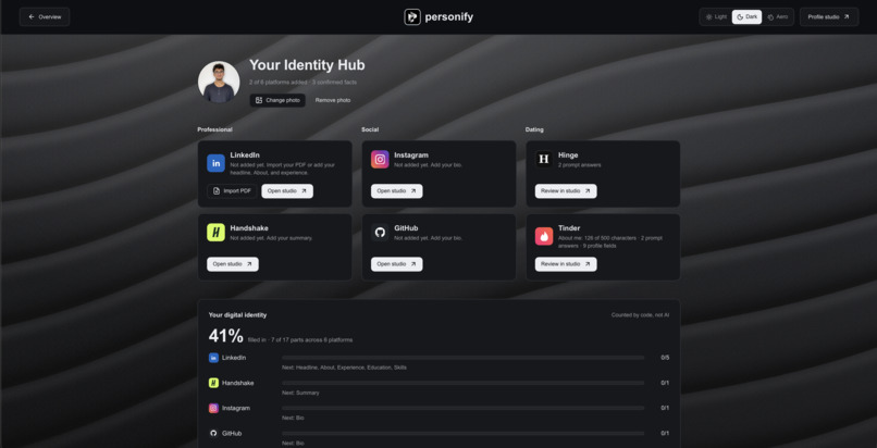 Personify – screenshot 6