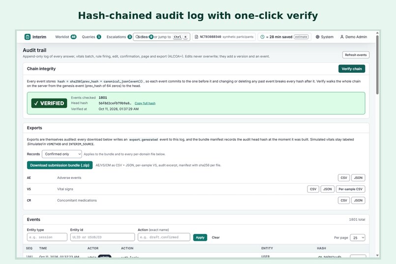 Interim - HackRU26  – screenshot 6