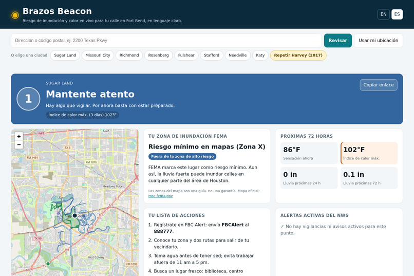 Brazos Beacon – screenshot 4
