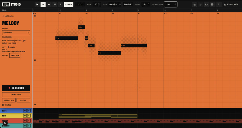 HumStudio – screenshot 4