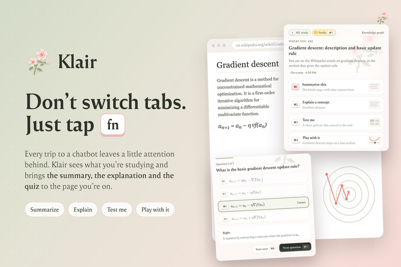 Klair – screenshot 1