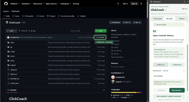 ClickCoach – screenshot 4