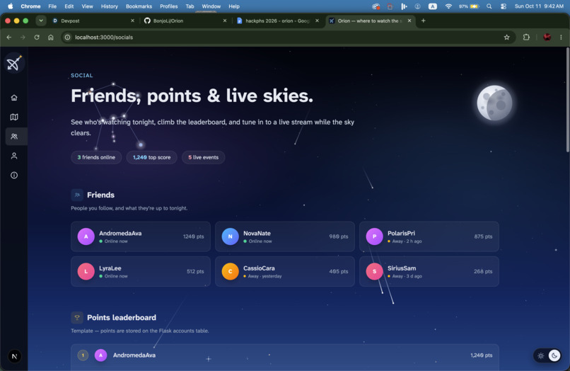 Orion – screenshot 3