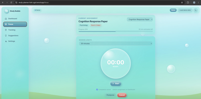 Study Bubble: Gemini and Machine-Learning Study Tool – screenshot 2