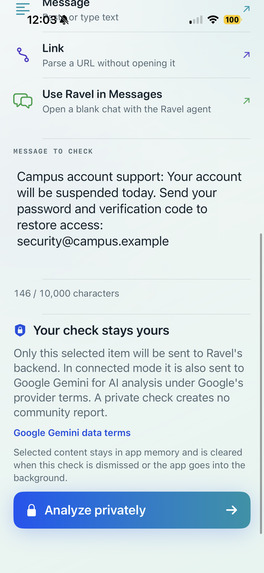 Ravel – screenshot 2