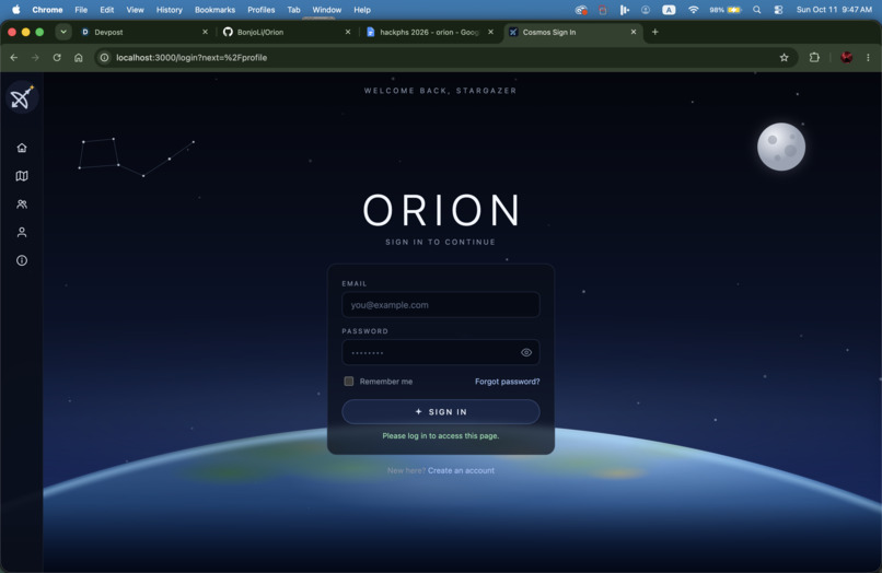 Orion – screenshot 5