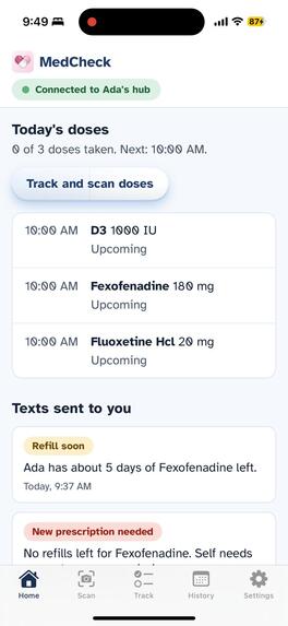 MedCheck – screenshot 1