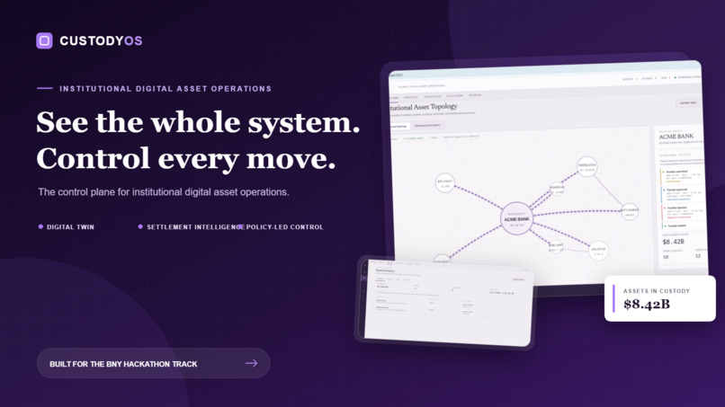 CustodyOS – screenshot 1
