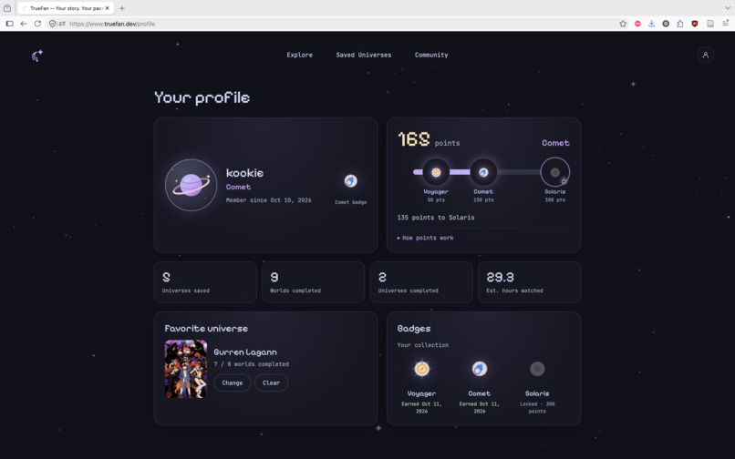 TrueFan – screenshot 3