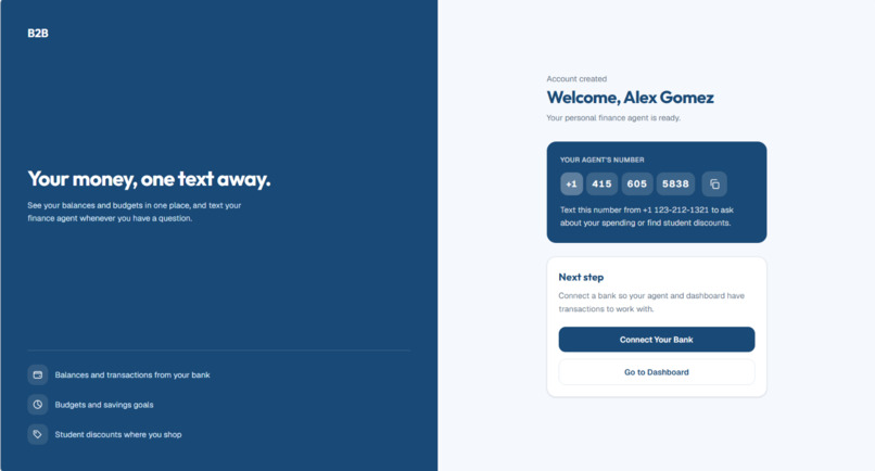 BankChecks to BankTexts (B2B) – screenshot 3
