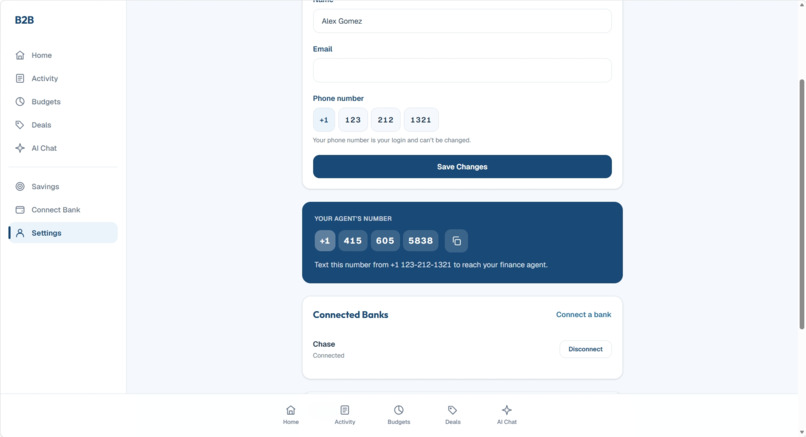 BankChecks to BankTexts (B2B) – screenshot 5