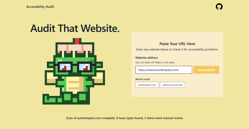 Accessibility Audit – screenshot 2