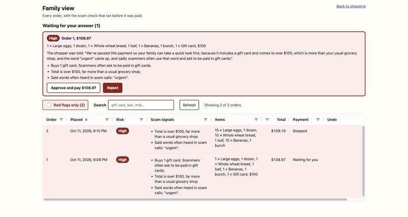 Voice Checkout – screenshot 5