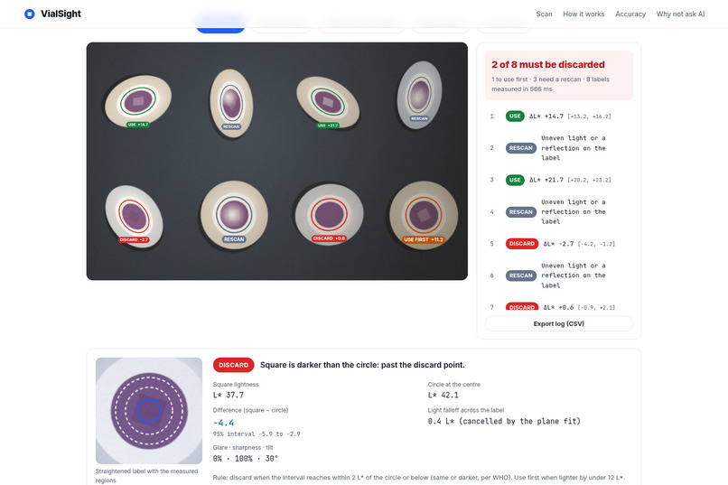 VialSight – screenshot 7