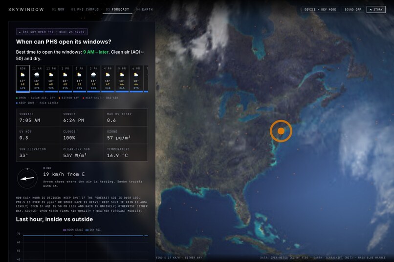 SkyWindow – screenshot 2
