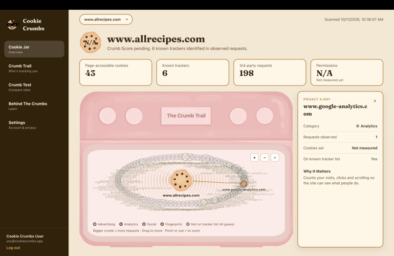 Cookie Crumbs – screenshot 2