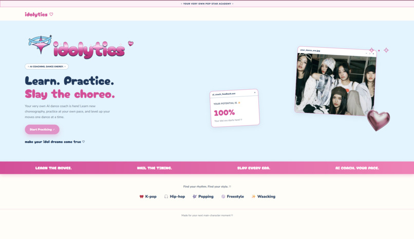 Idolytics – screenshot 1