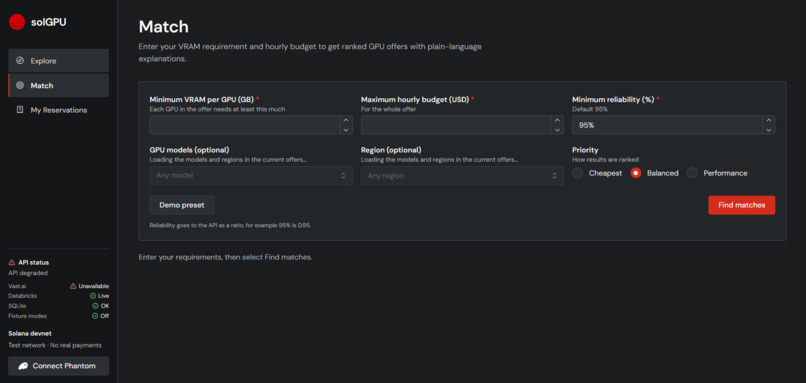solGPU – screenshot 2