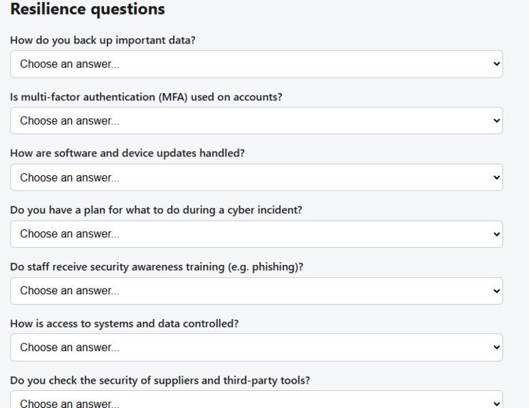 CyberResilience AI – screenshot 2