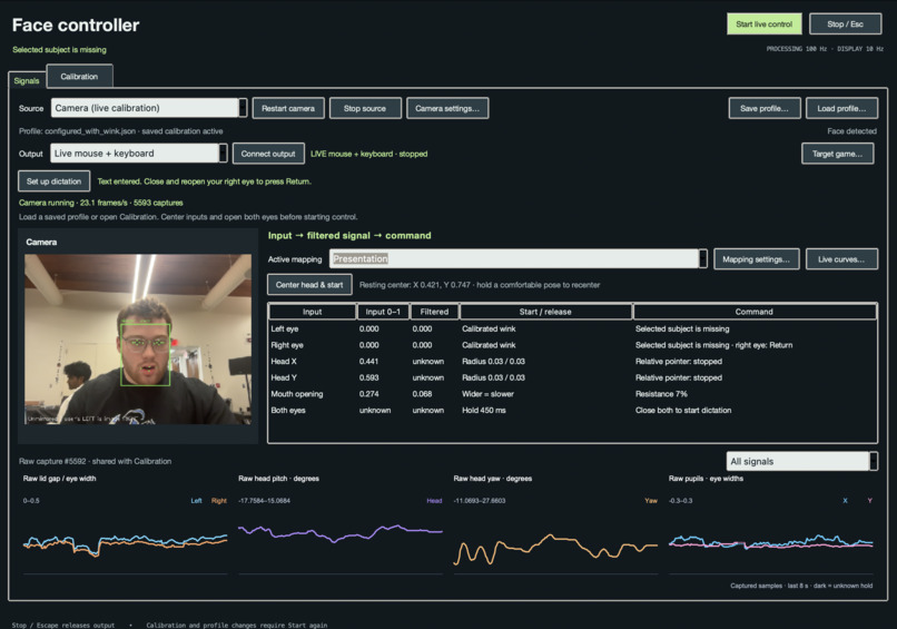 FaceForward – screenshot 1